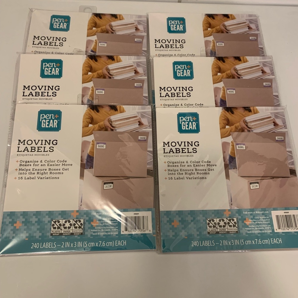 Pen & Gear Moving Labels